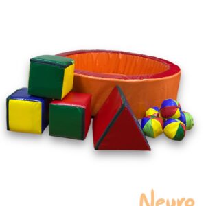 Piscina de Pelotas Circulas más Accesorios